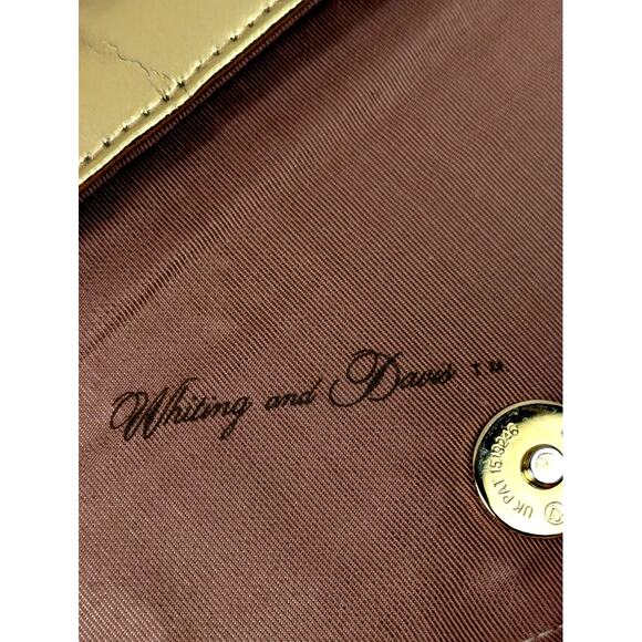 Vtge Whiting and Davis 2pc set convertible purse and money/makeup bag Purse EUC - Picture 4 of 14